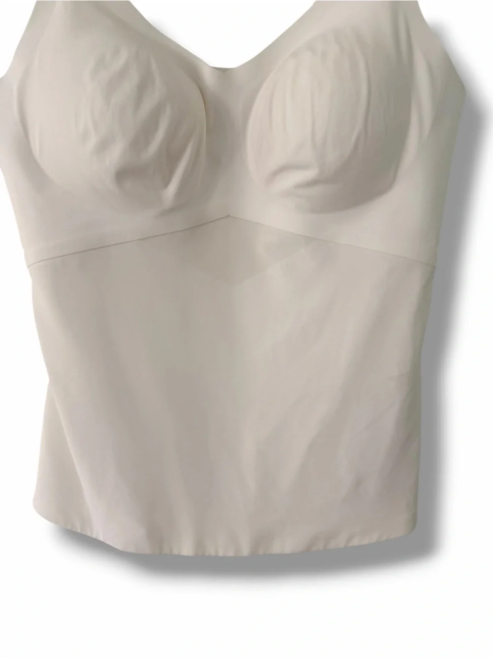 Honeylove White Liftwear Cami Seamless Shaping Camisole Bodycon Bridal Size XL